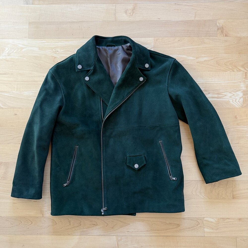 Caron Callahan Suede Jacket L